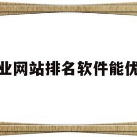 企业网站排名软件能优化(网站排名优化有必要做吗?)