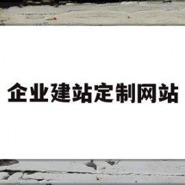 企业建站定制网站(企业建站定制网站是什么)