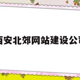 西安北郊网站建设公司(西安北郊网站建设公司有哪些)