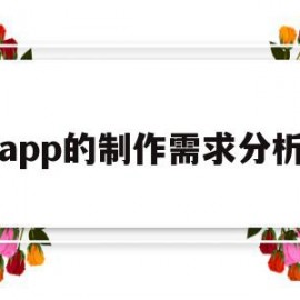 app的制作需求分析(app需求分析报告模板)