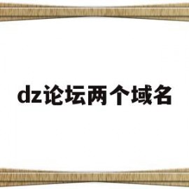 dz论坛两个域名(两个论坛discuz)