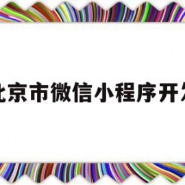 北京市微信小程序开发(北京小程序开发丨华网天下)