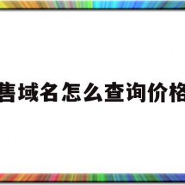 售域名怎么查询价格(查询域名在哪里购买的)