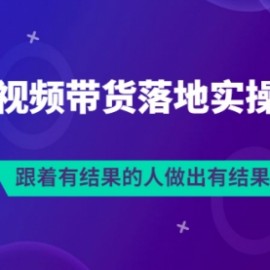 排雷班-短视频带货落地实操课，跟着有结果的人做出有结果的事