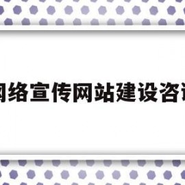 网络宣传网站建设咨询(网络宣传网站建设咨询方案)