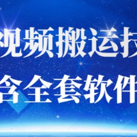 2022年抖音快手短视频搬运最新技术含软件，外面销售398元