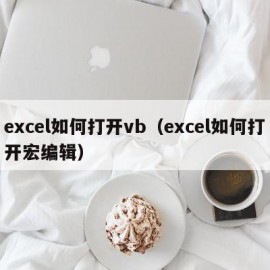 excel如何打开vb（excel如何打开宏编辑）