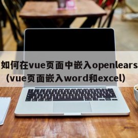 如何在vue页面中嵌入openlears（vue页面嵌入word和excel）