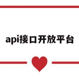 api接口开放平台(api接口开放平台医疗)