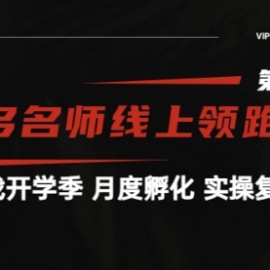 《拼多多名师线上领跑28天-第10期》迎战开学季 月度孵化 实操复盘！