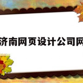 济南网页设计公司网(济南网页设计公司网站有哪些)