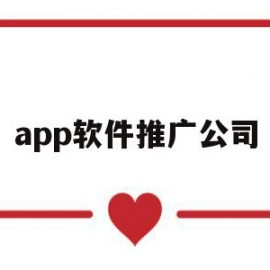 app软件推广公司(app软件推广公司有哪些)