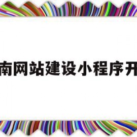 济南网站建设小程序开发(济南网站建设小程序开发公司)