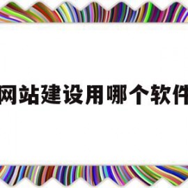 网站建设用哪个软件(网站建设哪家做得好一点)