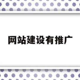 网站建设有推广(网站建设有推广费用吗)