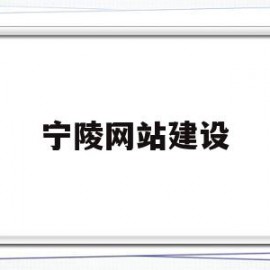 宁陵网站建设(宁陵2021重点开工项目)