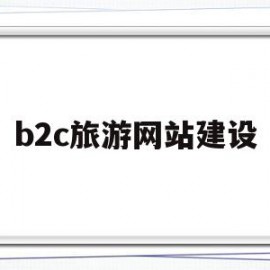 b2c旅游网站建设(b2c旅游电子商务网站)