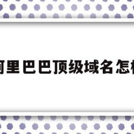 阿里巴巴顶级域名怎样(阿里巴巴顶级域名有什么用)