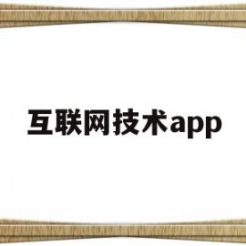 互联网技术app(互联网技术对人力资源管理的影响有哪些?)