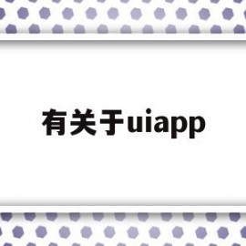 有关于uiapp(有关于看的二字词语)