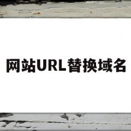 网站URL替换域名(网站url地址怎么看)