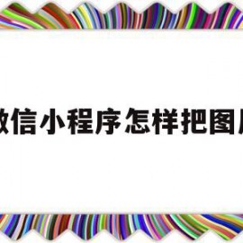 微信小程序怎样把图片(微信小程序怎样把图片转换成文字)