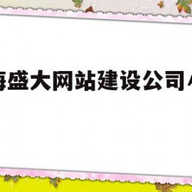 珠海盛大网站建设公司小程序(珠海盛大网站建设公司小程序怎么样)