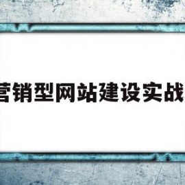 营销型网站建设实战》(营销型网站建设应该考虑哪些因素)