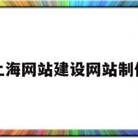 上海网站建设网站制作(上海网站制作公司哪家比较好)