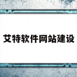 艾特软件网站建设(艾特软件有限公司是不是 外包性质)