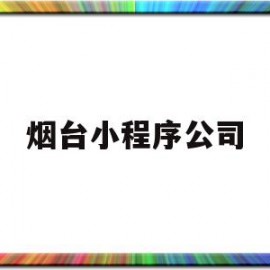 烟台小程序公司(莱芜小程序公司)