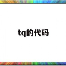 tq的代码(tsuki代码)