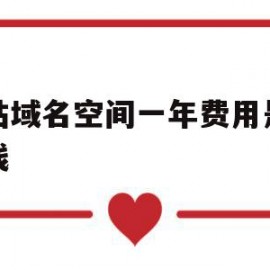 网站域名空间一年费用是多少钱(网站域名空间一年费用是多少钱啊)