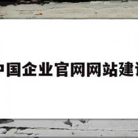 中国企业官网网站建设(企业官网网站建设PC手机网页设计制作前端公司定制开发)