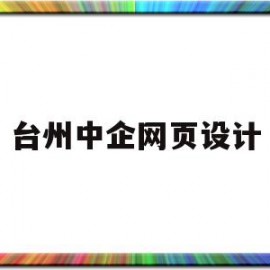 台州中企网页设计(台州企业网站建站模板)