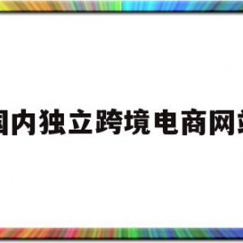 国内独立跨境电商网站(国内外知名跨境电商平台)