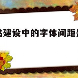 网站建设中的字体间距是什么(网站建设中的字体间距是什么格式)