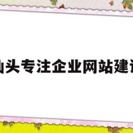 汕头专注企业网站建设(汕头专注企业网站建设招聘)