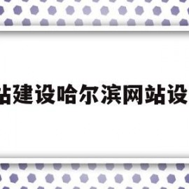 网站建设哈尔滨网站设计3的简单介绍