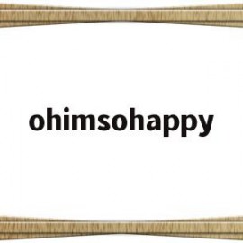 ohimsohappy的简单介绍