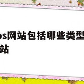 bbs网站包括哪些类型的网站(bbs网站包括哪些类型的网站和网址)