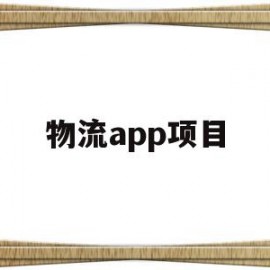 物流app项目(物流app开发公司哪家好)