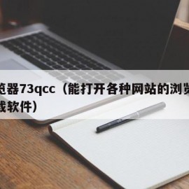 浏览器73qcc（能打开各种网站的浏览器下载软件）