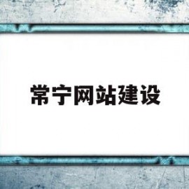 常宁网站建设的简单介绍