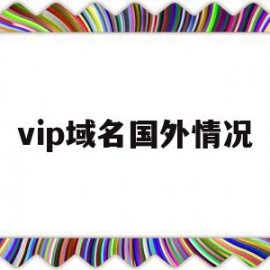 vip域名国外情况(vip域名国内可以备案吗)