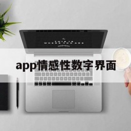 app情感性数字界面(app情感性数字界面是什么)