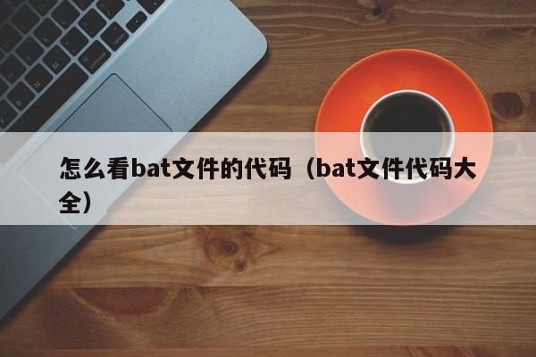 怎么看bat文件的代码（bat文件代码大全）,怎么看bat文件的代码,信息,文章,百度,第1张