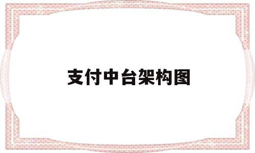 支付中台架构图(支付中心架构设计)