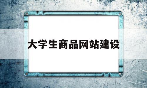 大学生商品网站建设(大学生网上店铺创建计划)