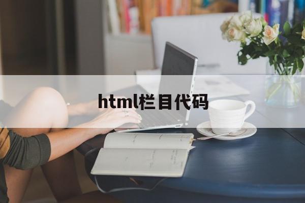 html栏目代码(html选项栏代码)